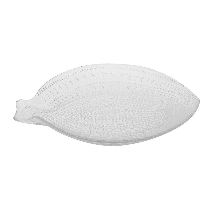 Avet - Fuente Pez, Colección Fin, 4 Unidades, Vidrio/Cristal Máquina, 30x25.5 cm Avet - Fuente Pez, Colección Fin, 4 Unidades, Vidrio/Cristal Máquina, 30x25.5 cm